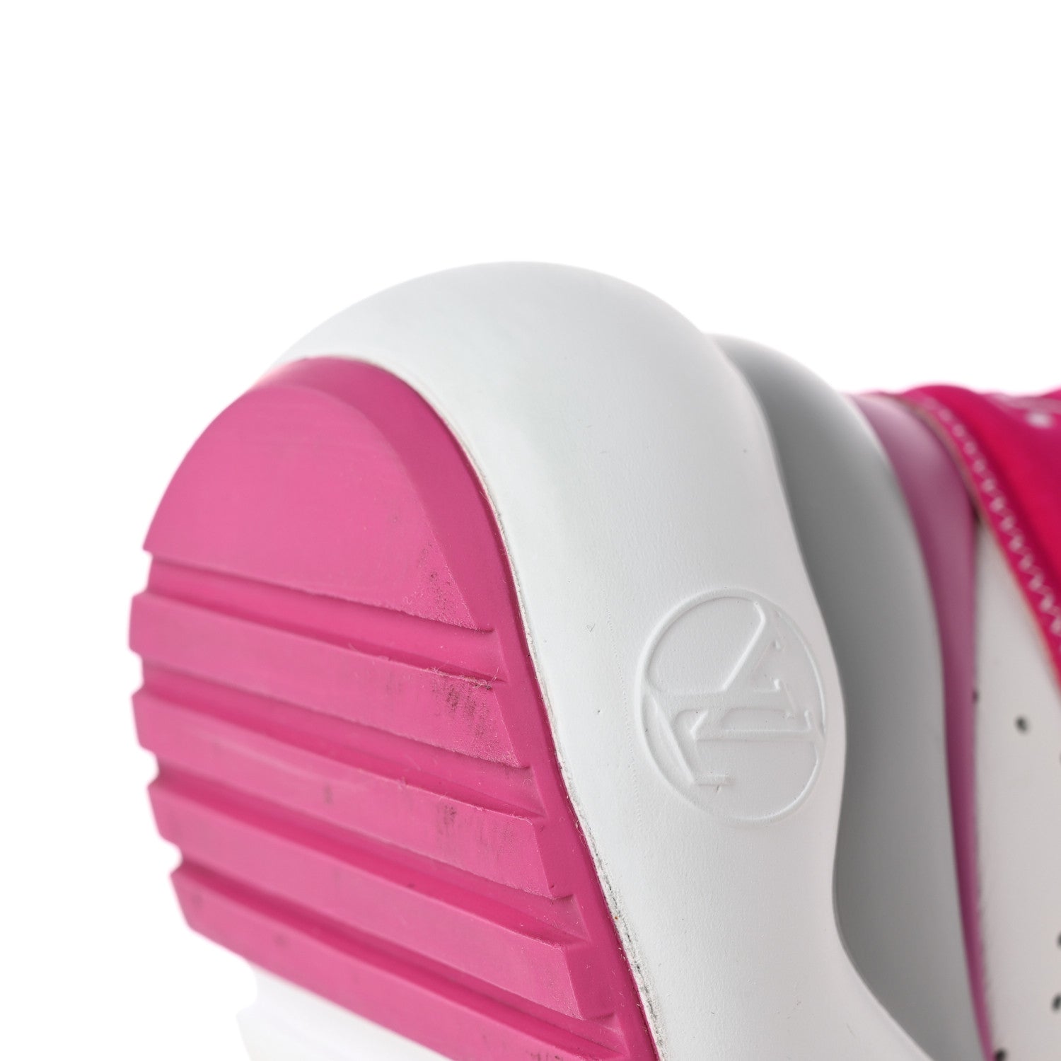 Louis Vuitton Calfskin Technical Nylon LV Archlight Sneaker 39 White Pink Gray 11 of 20