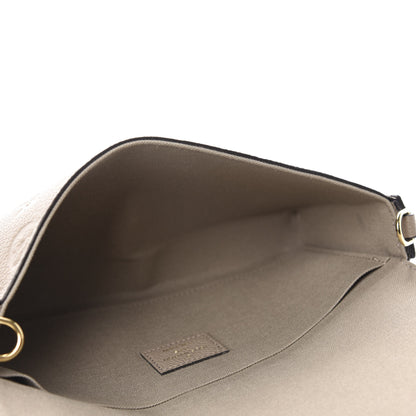 Louis Vuitton Empreinte Pochette Felicie Chain Wallet Tourterelle 5 of 11