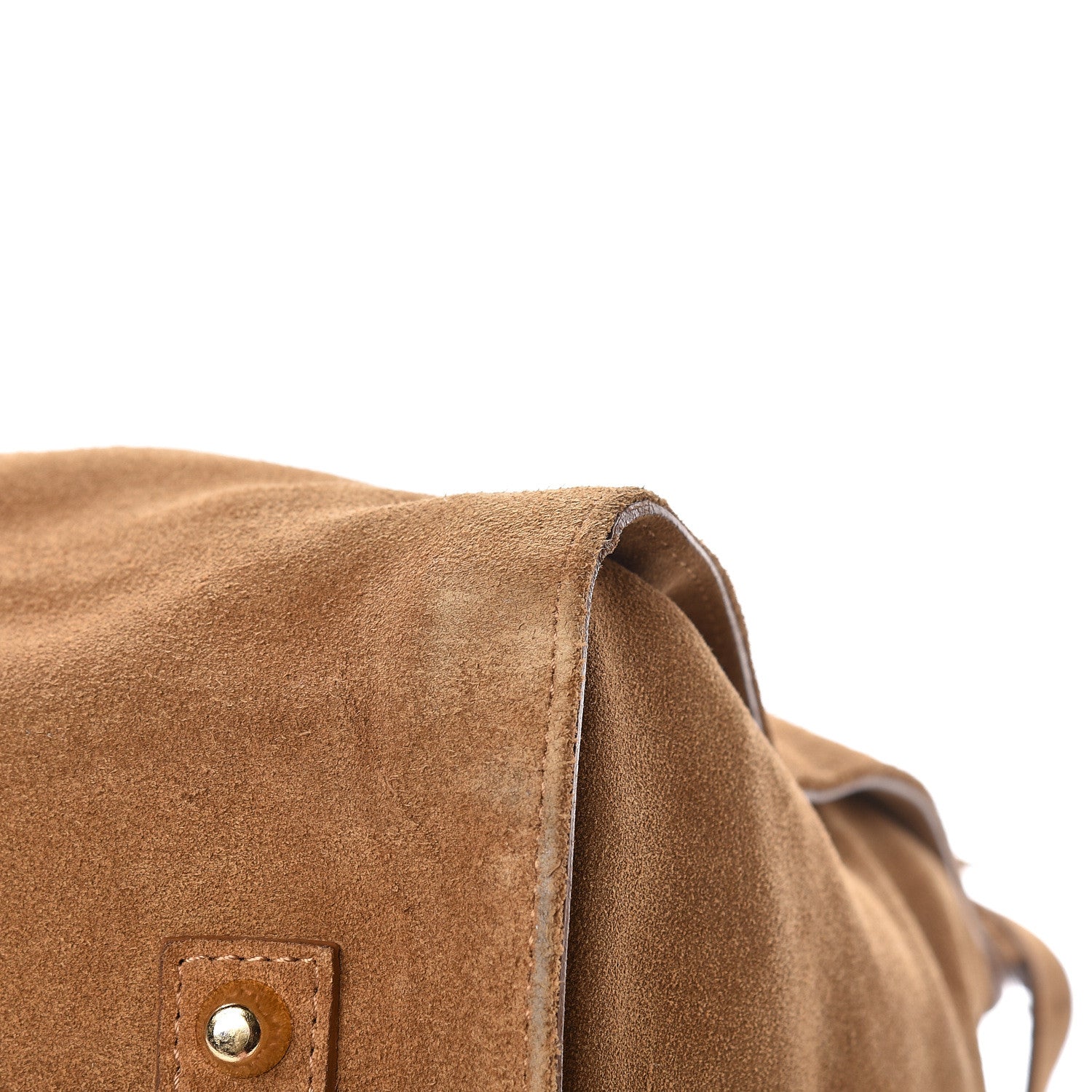 Burberry Prorsum Suede Weekender Bag Tan 10 of 12