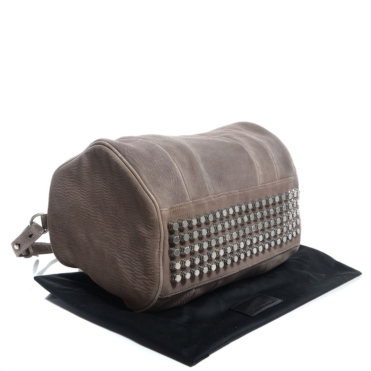 Laser Cut Rocco Satchel Grey
