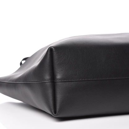 Saint Laurent Calfskin Large Shopping Tote Black 10 of 11