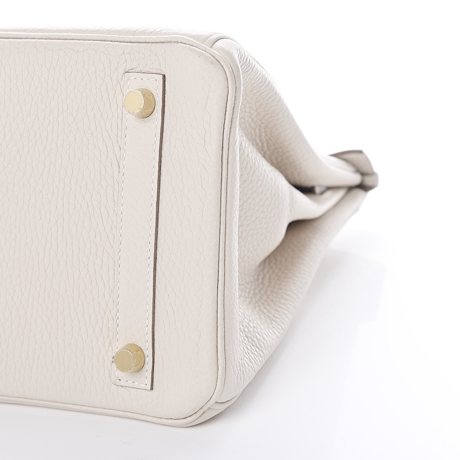 Hermes Taurillon Clemence Birkin 30 Craie 9 of 14