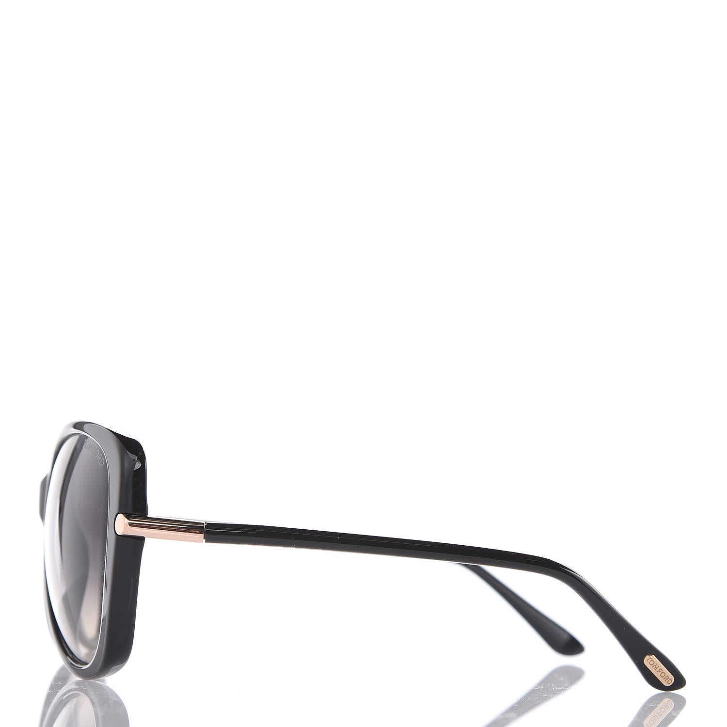 Tom Ford Linda Butterfly Sunglasses TF324 Black 2 of 7