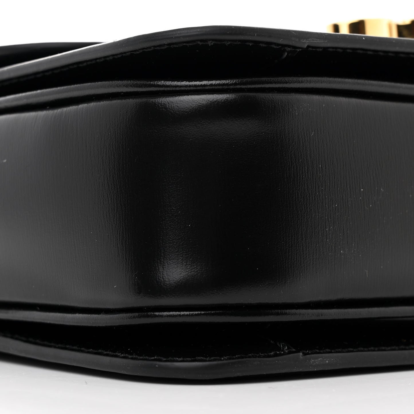Shiny Calfskin Teen Triomphe Black