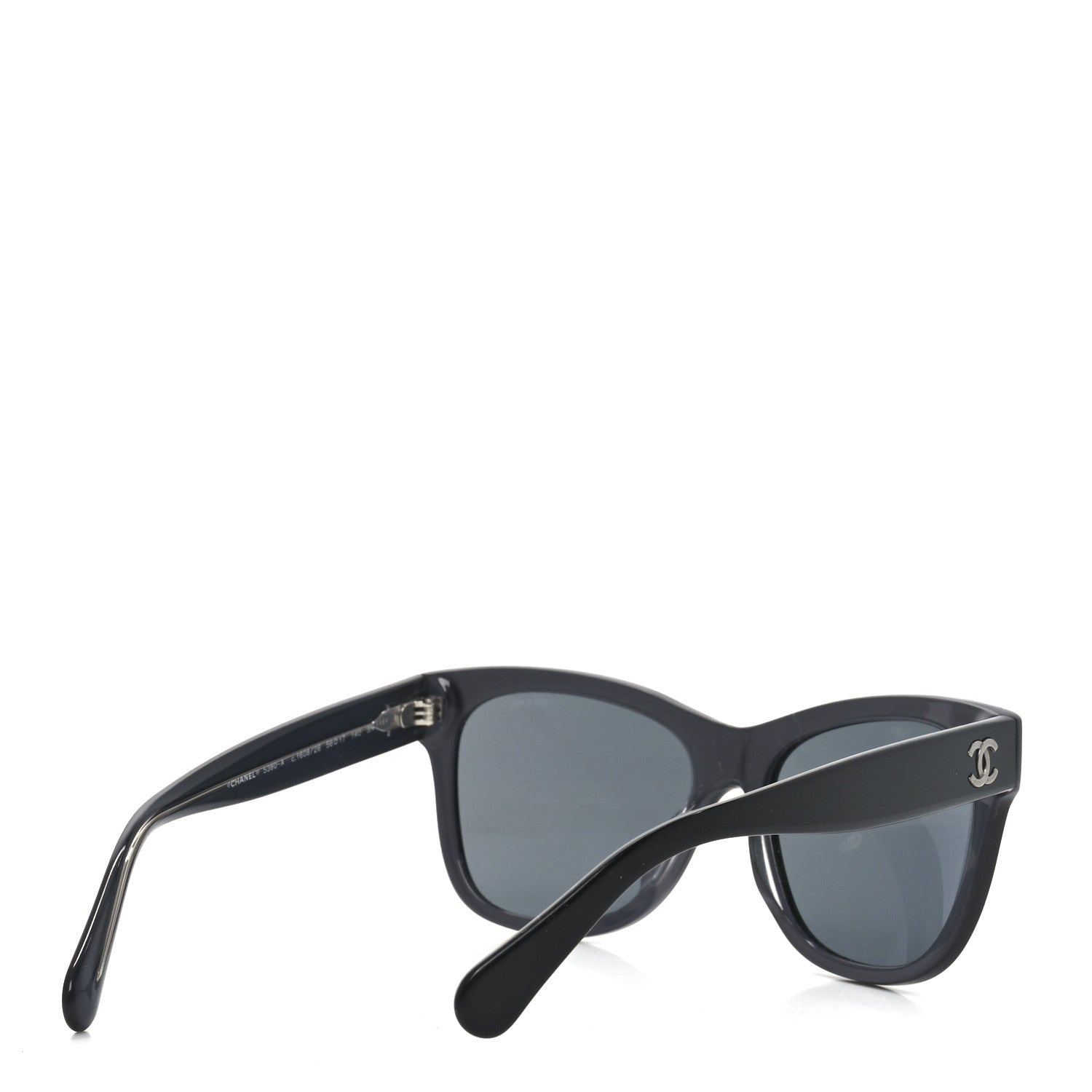 Chanel Acetate Square CC Sunglasses 5380 Black 1762682 – FASHIONPHILE