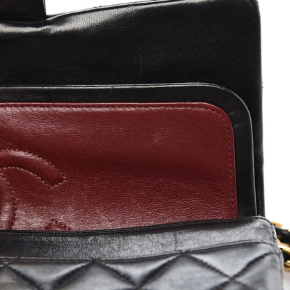 Chanel Lambskin Quilted Small Double Flap Black 9 of 10