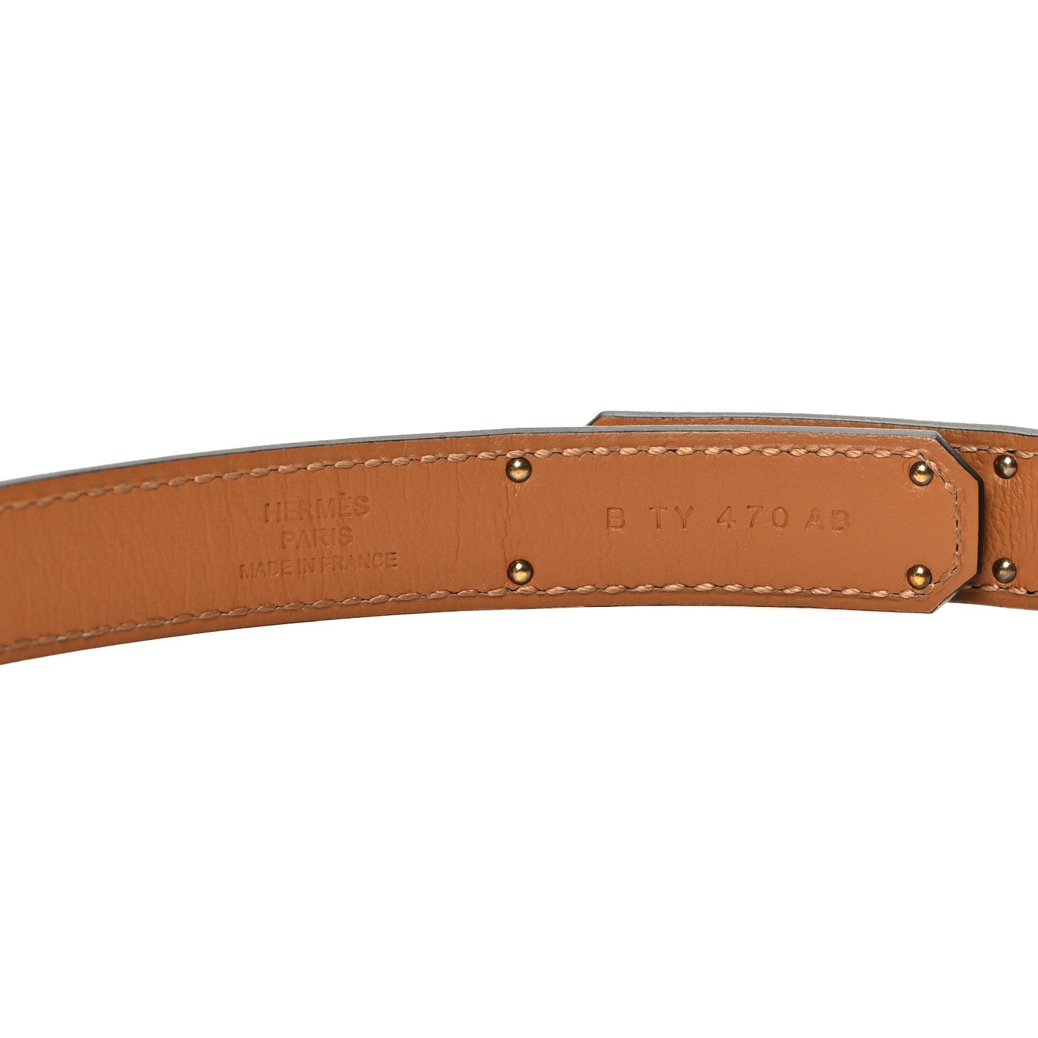 Hermes Epsom Kelly Belt Black 3 of 4