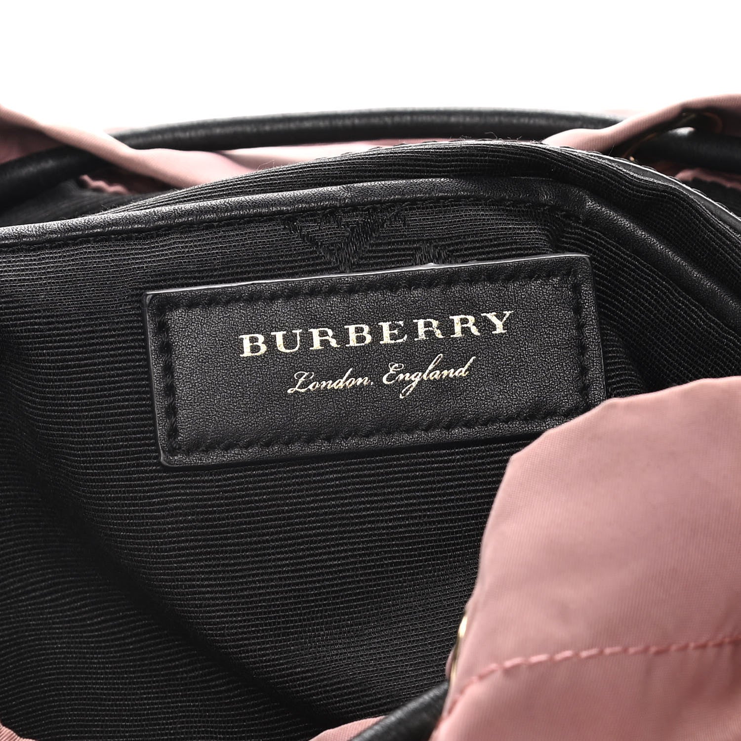 Burberry Nylon Medium Rucksack Backpack Mauve Pink 6 of 17