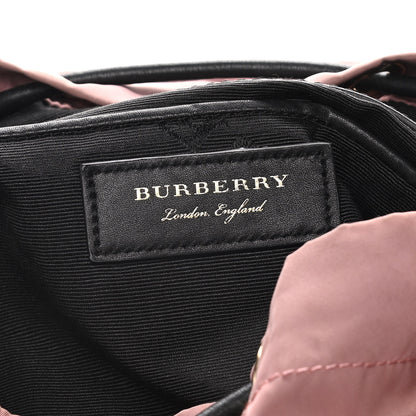 Burberry Nylon Medium Rucksack Backpack Mauve Pink 6 of 17