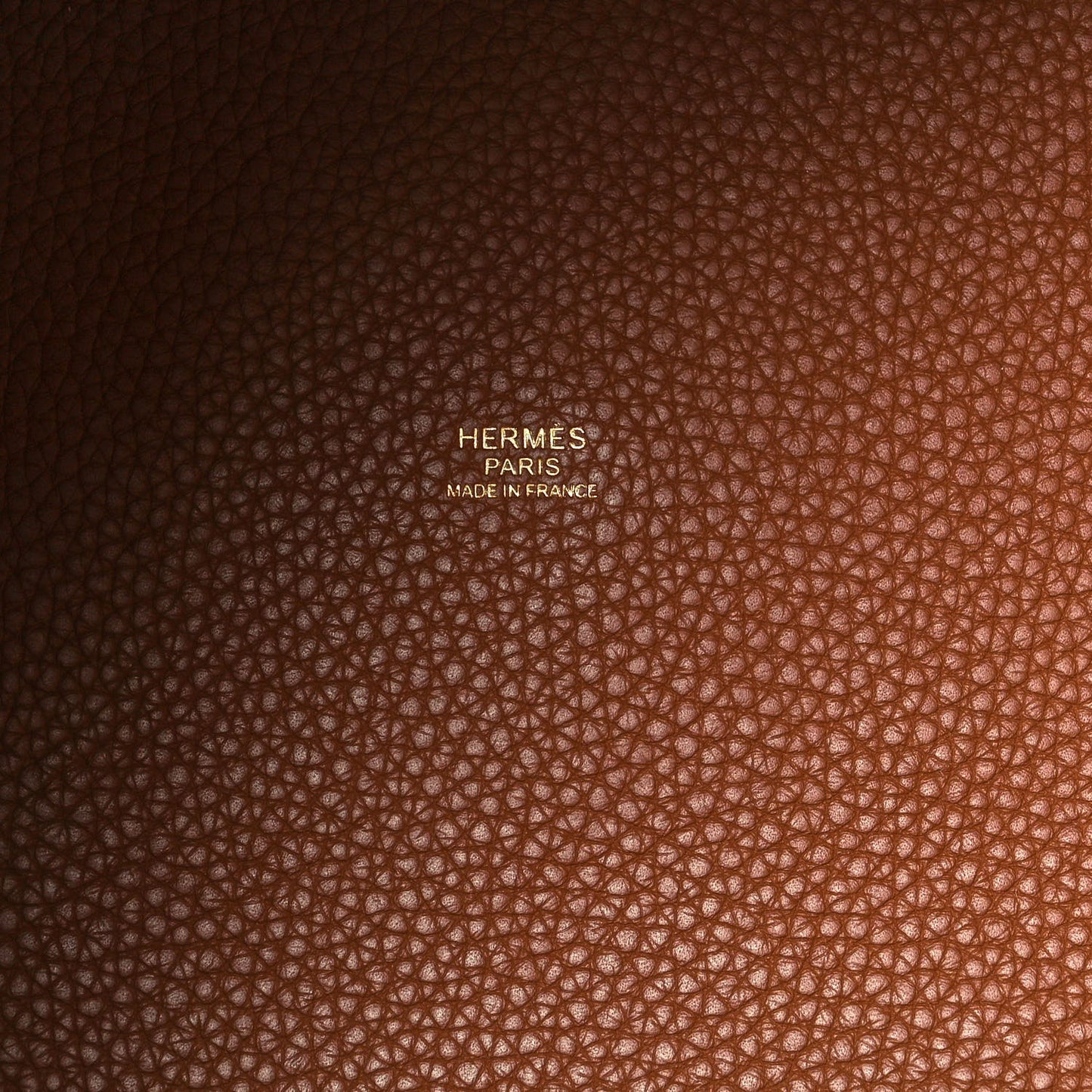 Taurillon Clemence Picotin Lock 26 GM Gold