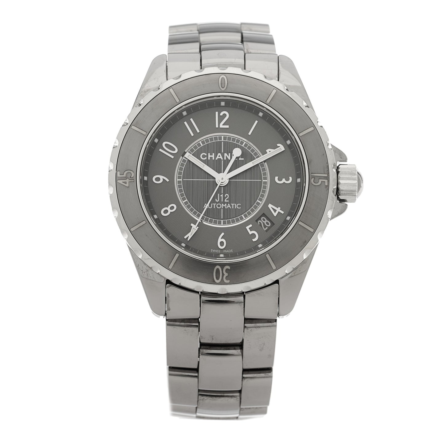 Titanium Ceramic 38mm J12 Chromatic Automatic Watch