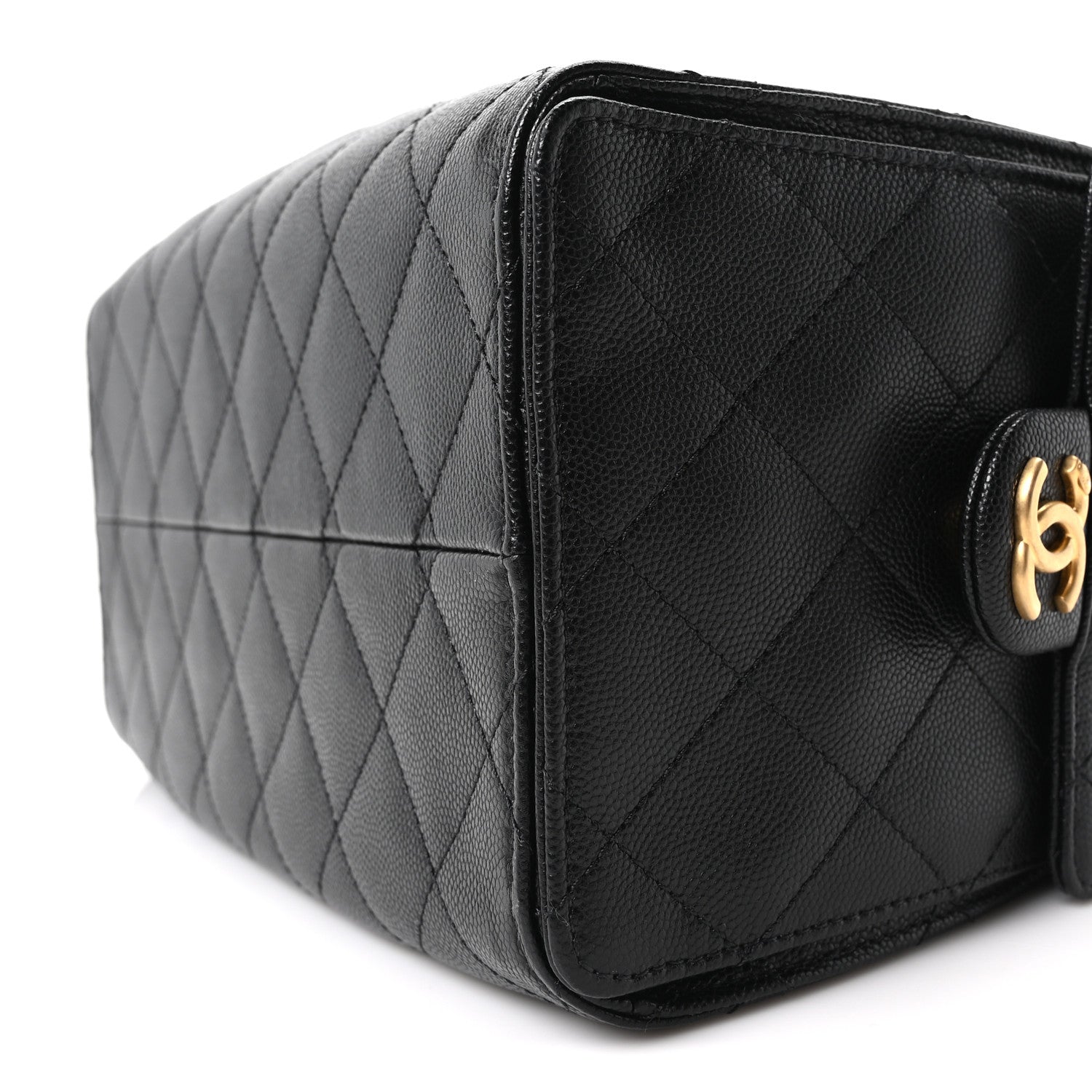 Chanel Caviar Quilted Small Chanel 25 Handbag Black 10 of 10