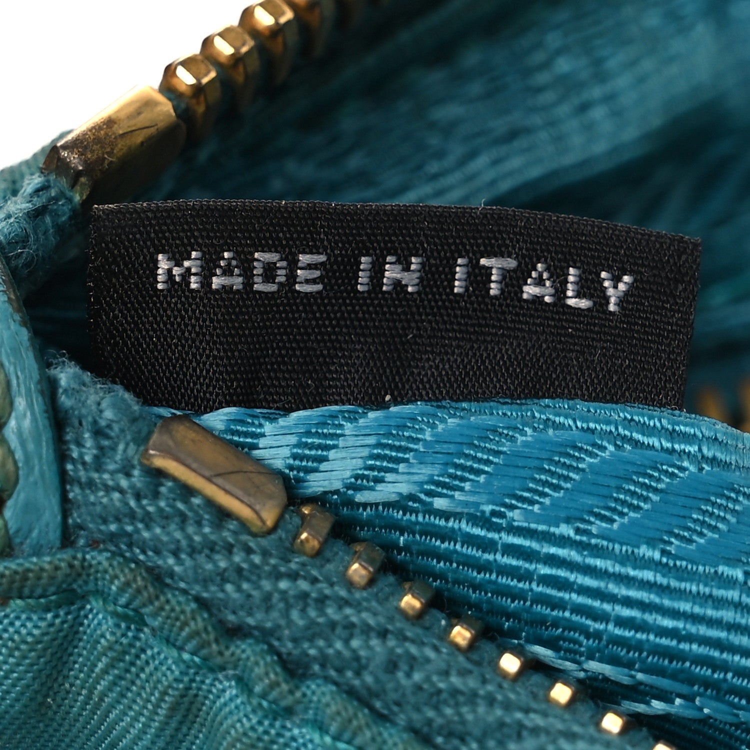 Prada Tessuto Nylon Saffiano Crossbody Bag Turchese 7 of 19