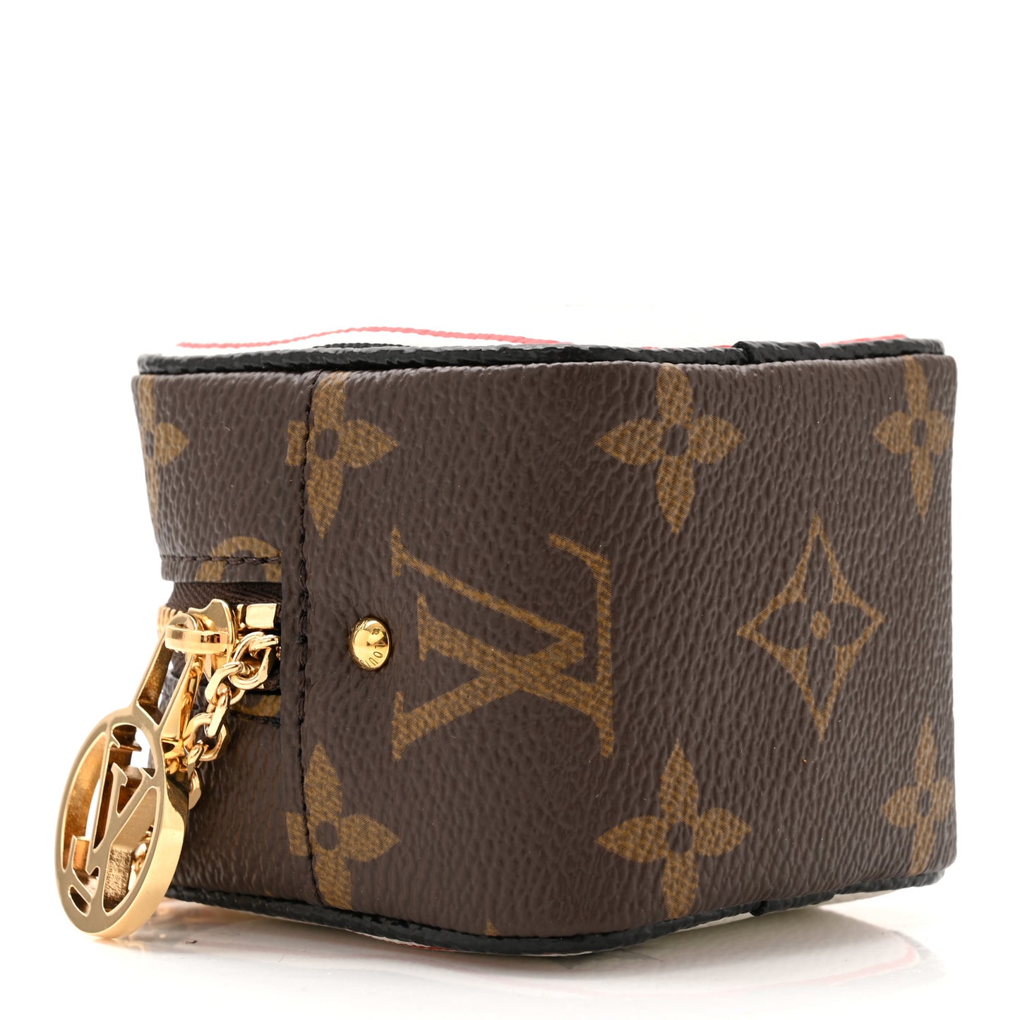 Monogram Game On Cube Coin Purse