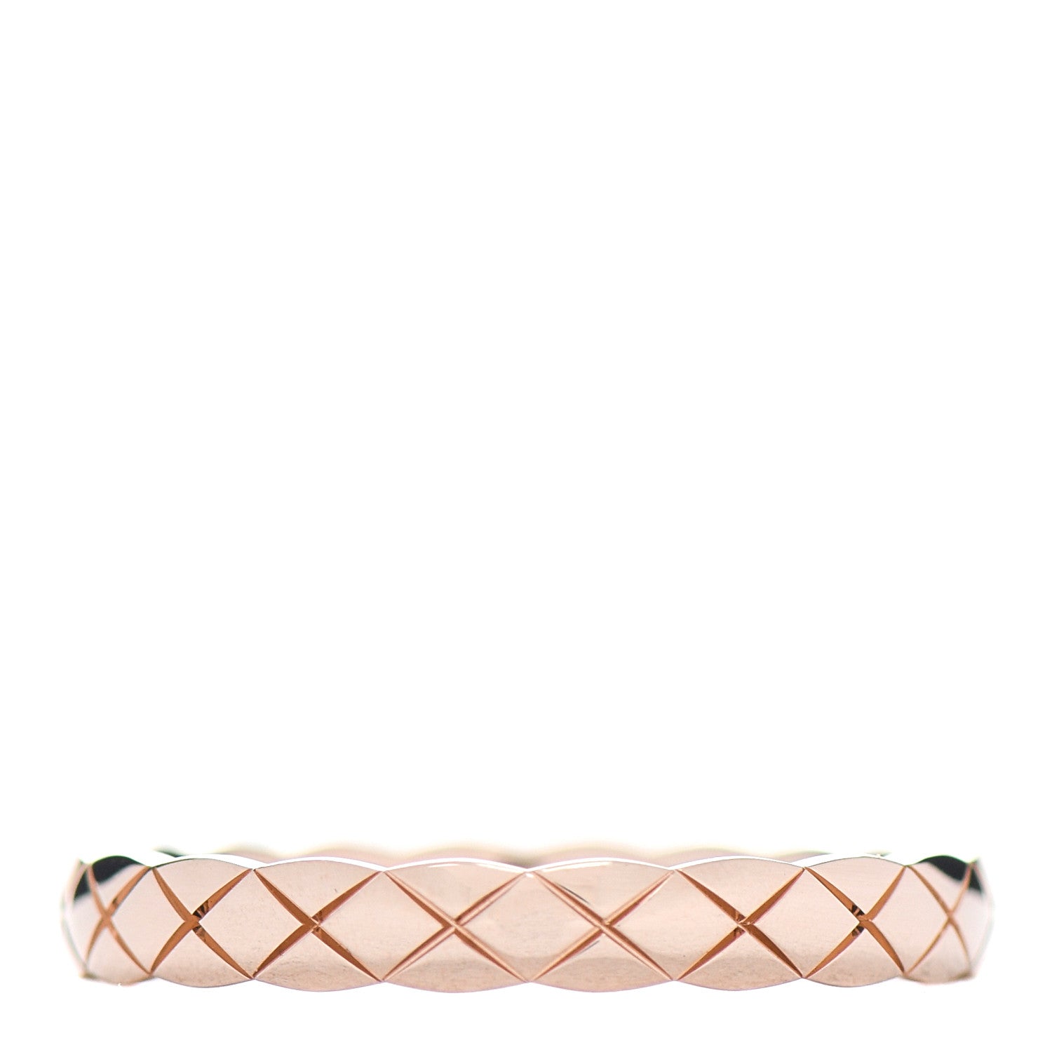 Chanel 18K Beige Gold Mini Coco Crush Ring 60 9 1 of 5