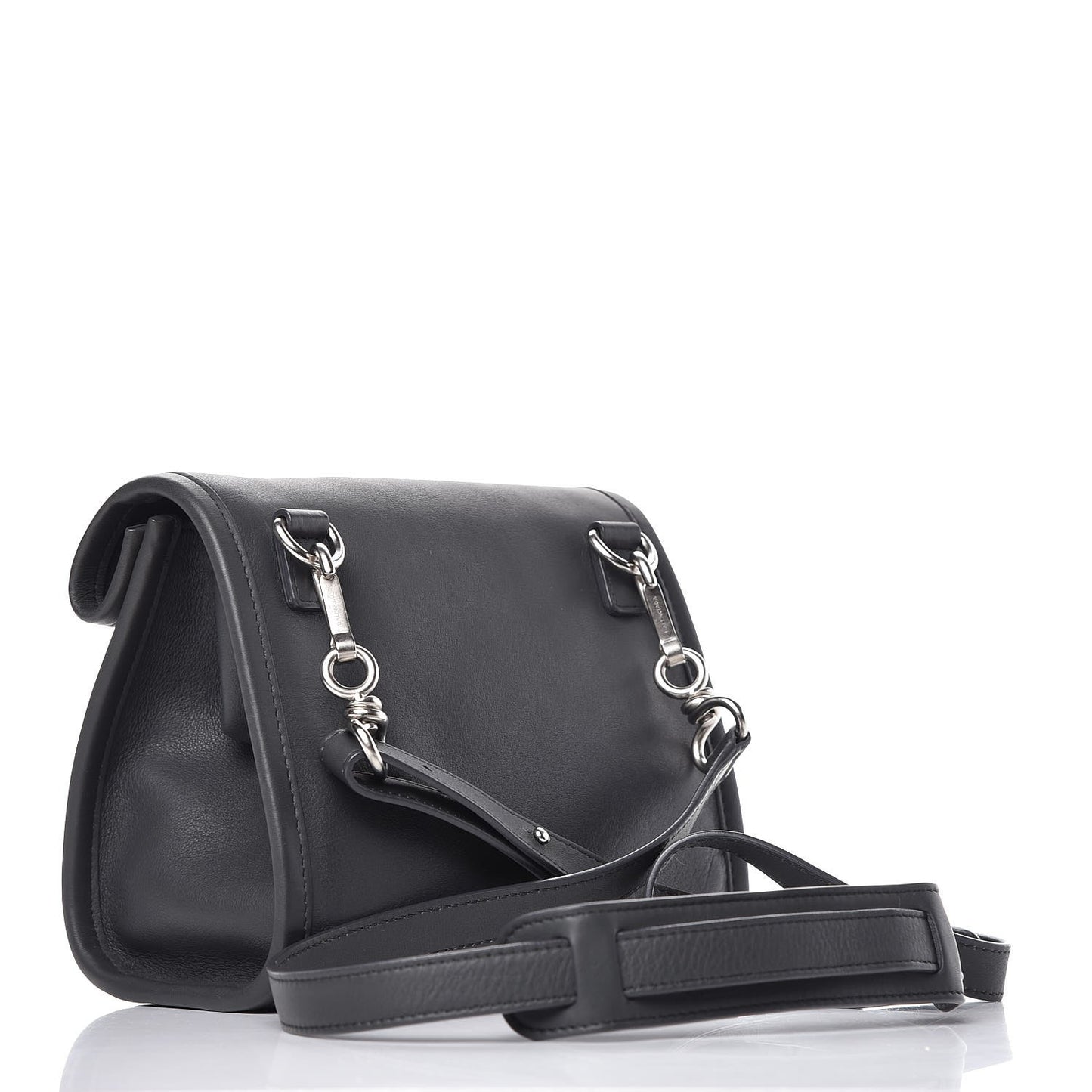 Veau Soyeux Tool Satchel XS Gris Fossile
