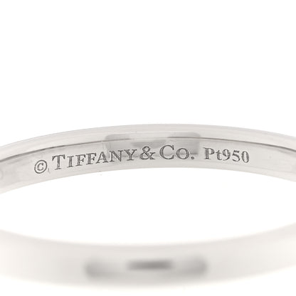 Tiffany Platinum Diamond 2mm Classic Wedding Band Ring 50 5.5 4 of 4