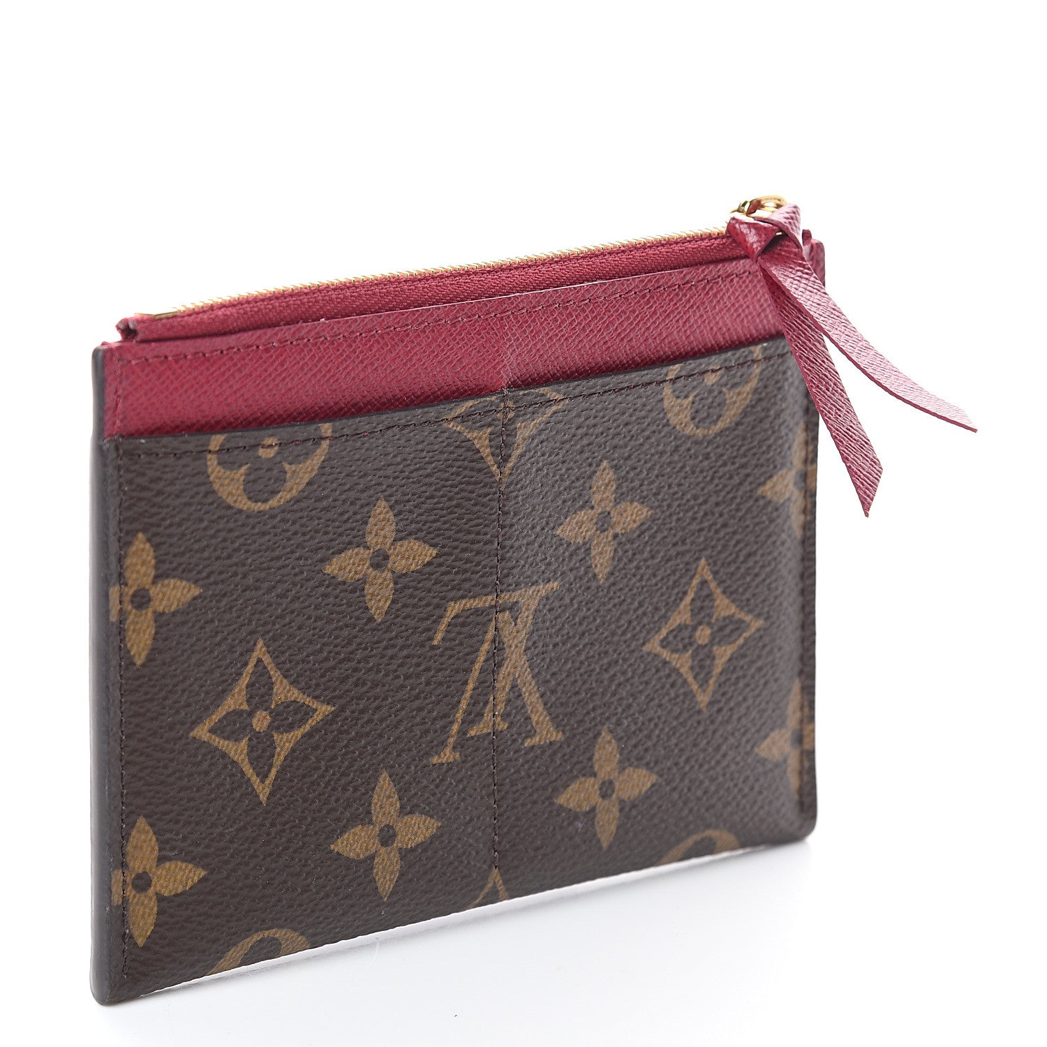 Louis Vuitton Monogram Zipped Card Holder Fuchsia 2 of 5