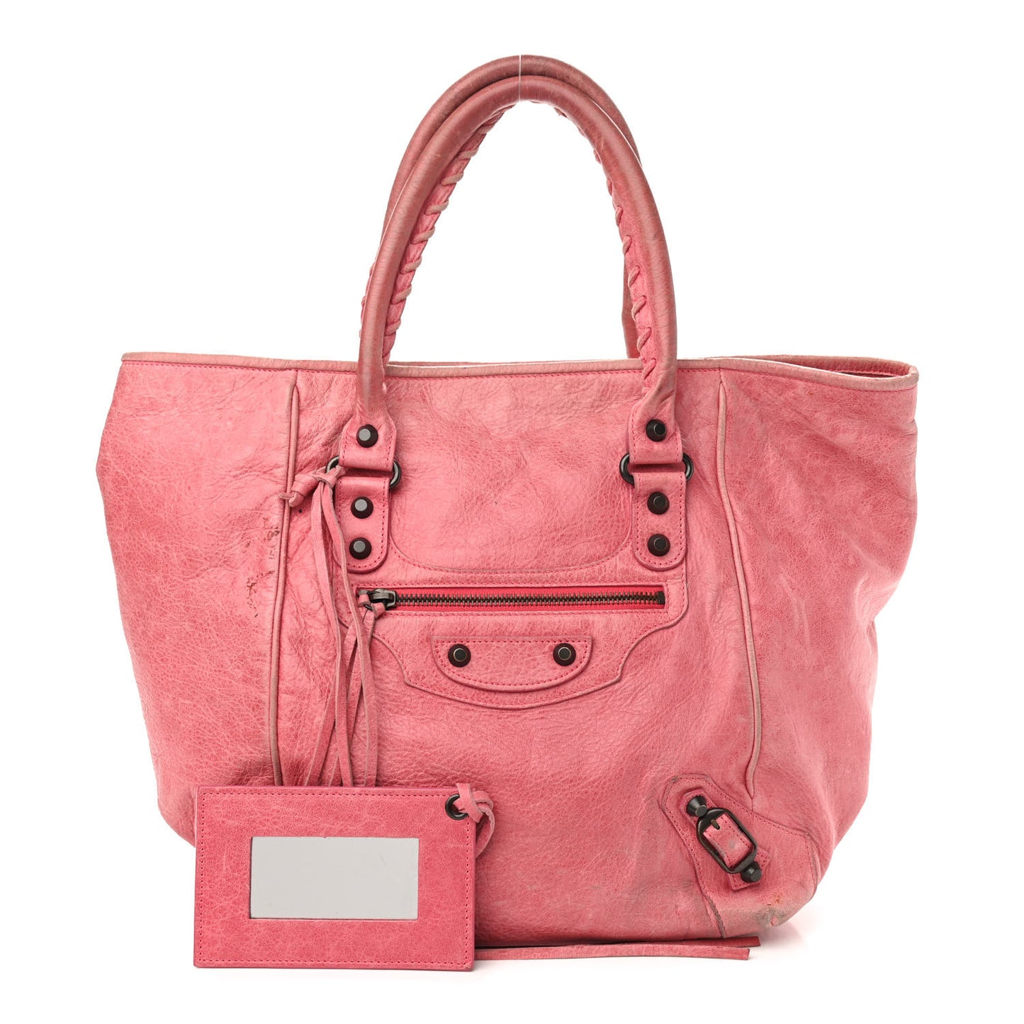 Agneau Classic Hardware S Sunday Tote Grenadine