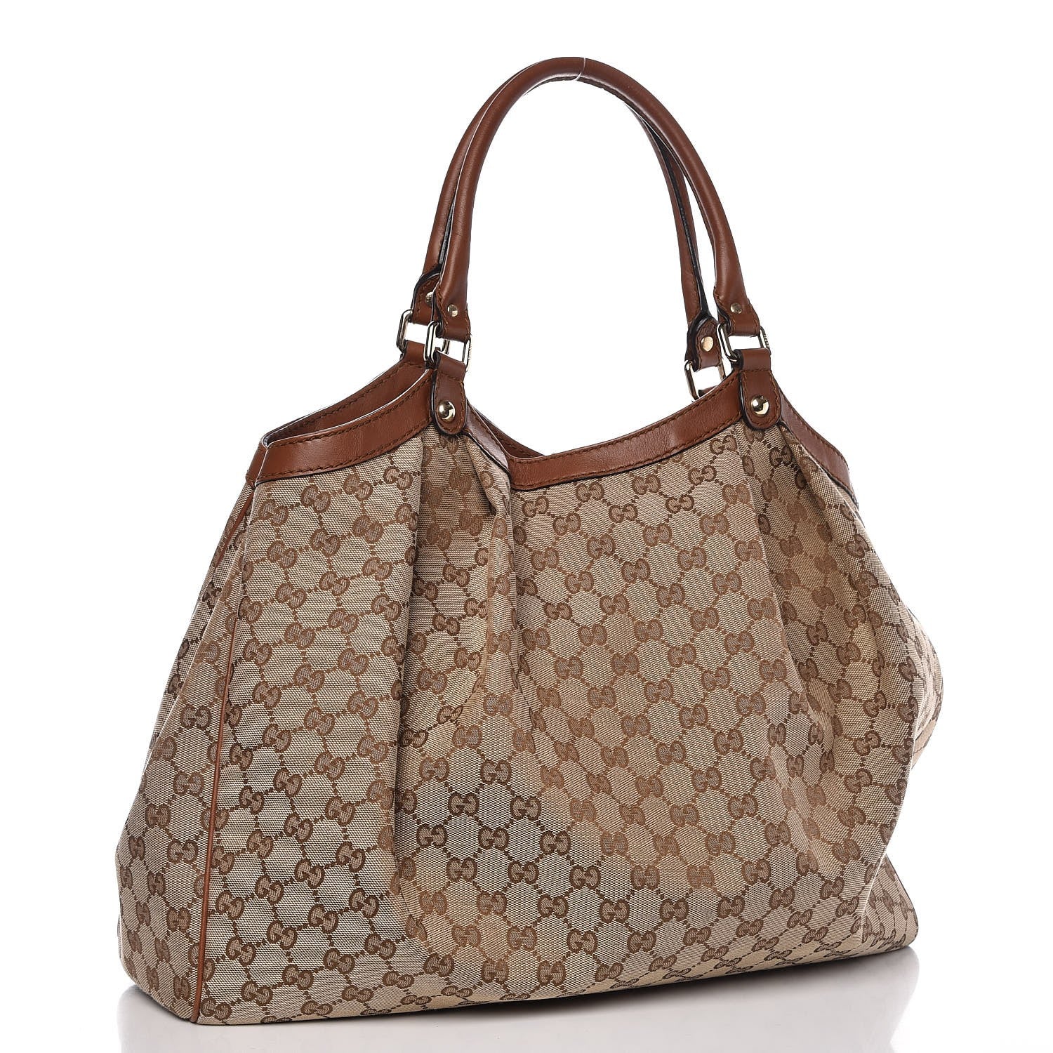 Gucci Monogram Large Sukey Tote Brown 3 of 8