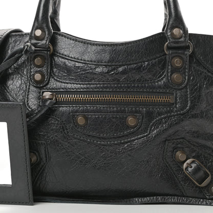 Balenciaga Agneau Classic Hardware Mini City Black 8 of 10