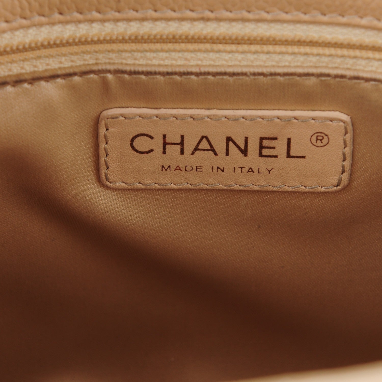 Chanel Caviar Quilted Grand Shopping Tote GST Beige Clair 6 of 8