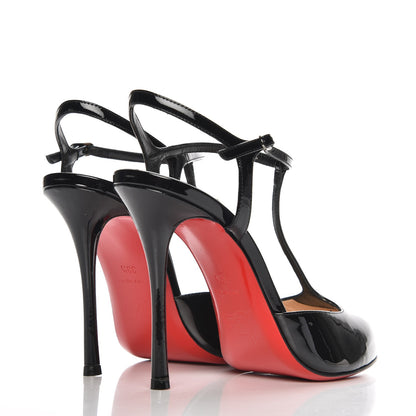 Christian Louboutin Patent Me Pam 100 Pumps 38.5 Black 4 of 8
