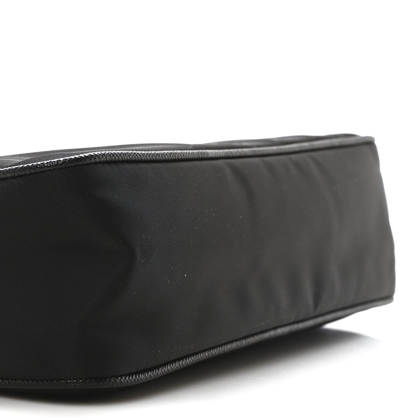 Tessuto Nylon Saffiano Mini Re-Edition 2005 Bag Black