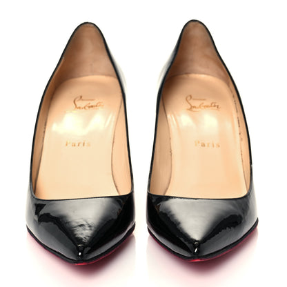 Christian Louboutin Patent Decollete 554 70 Pumps 39.5 Black 2 of 7