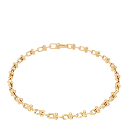 Tiffany 18K Yellow Gold Micro HardWear Link Bracelet 1 of 3