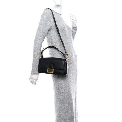 Fendi Nappa Friends Of Fendi Baguette Black 2 of 9