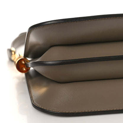 Fendi Vitello King Luxor Fendi Touch Shoulder Bag Tartufo 7 of 8