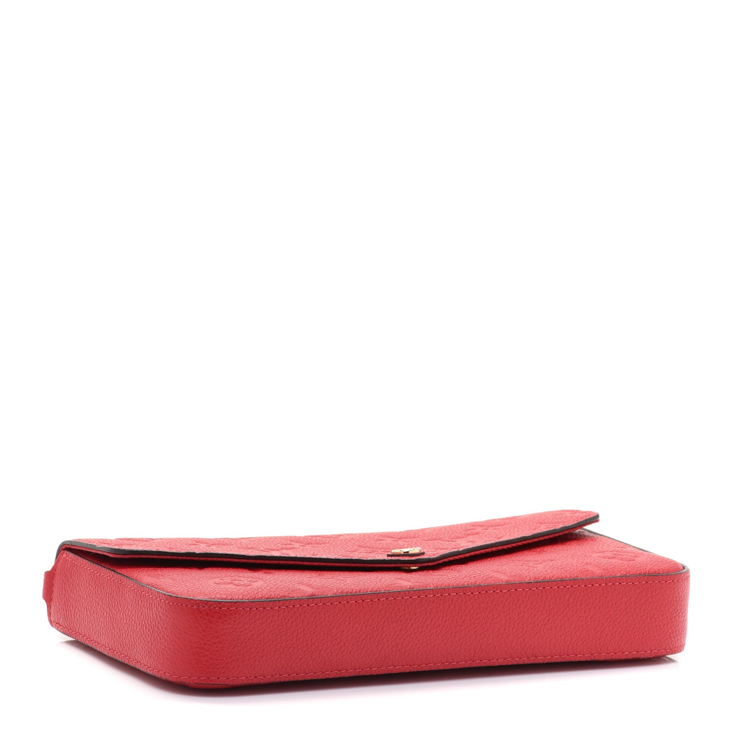 Louis Vuitton Empreinte Pochette Felicie Chain Wallet Scarlet 4 of 10