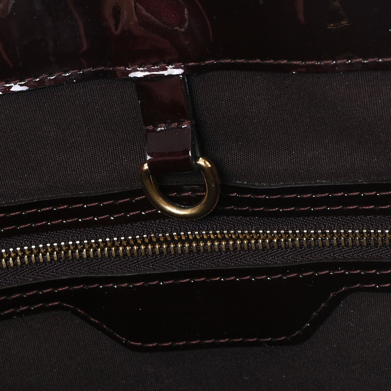Louis Vuitton Vernis Wilshire GM Amarante 6 of 11