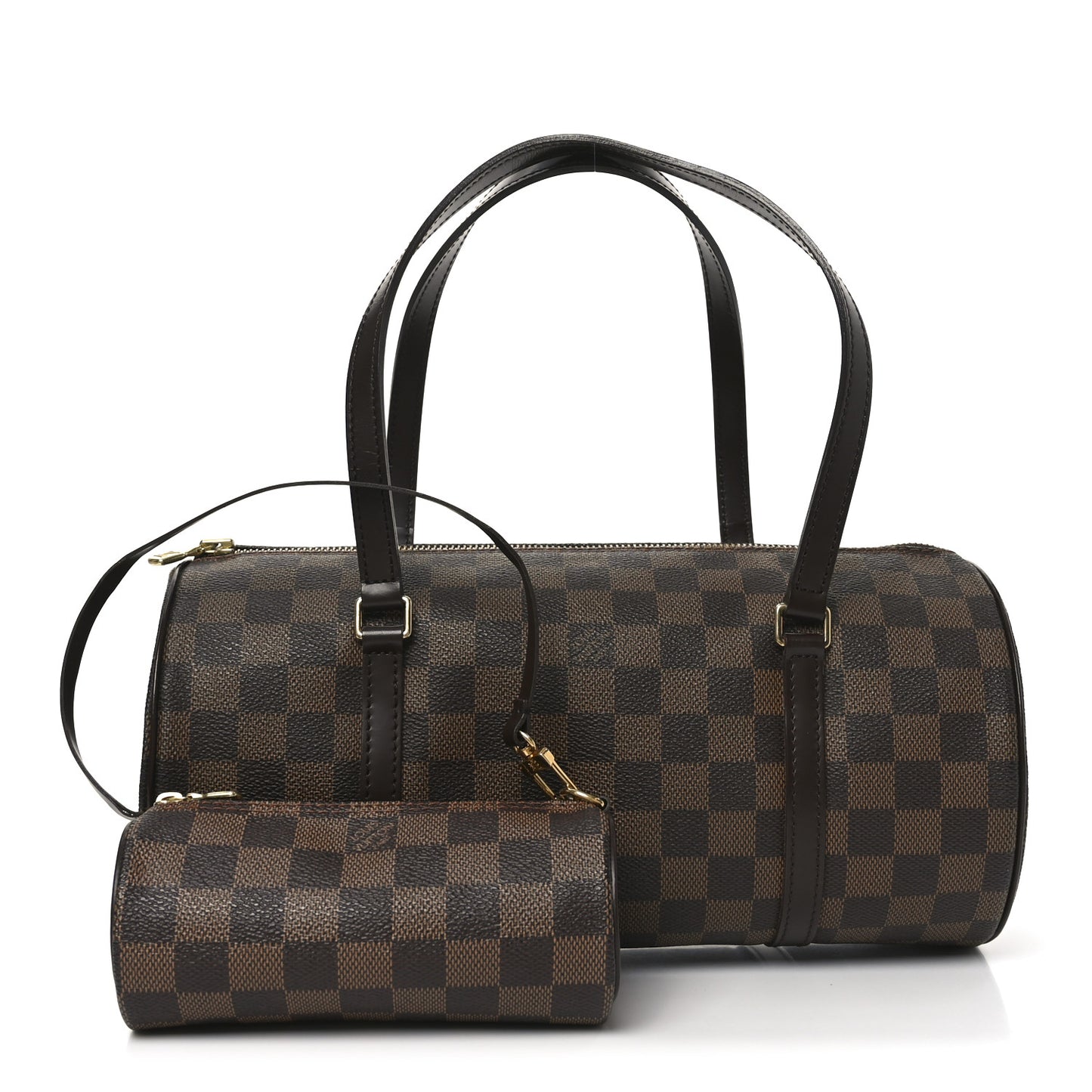 Damier Ebene Papillon 30 With Companion