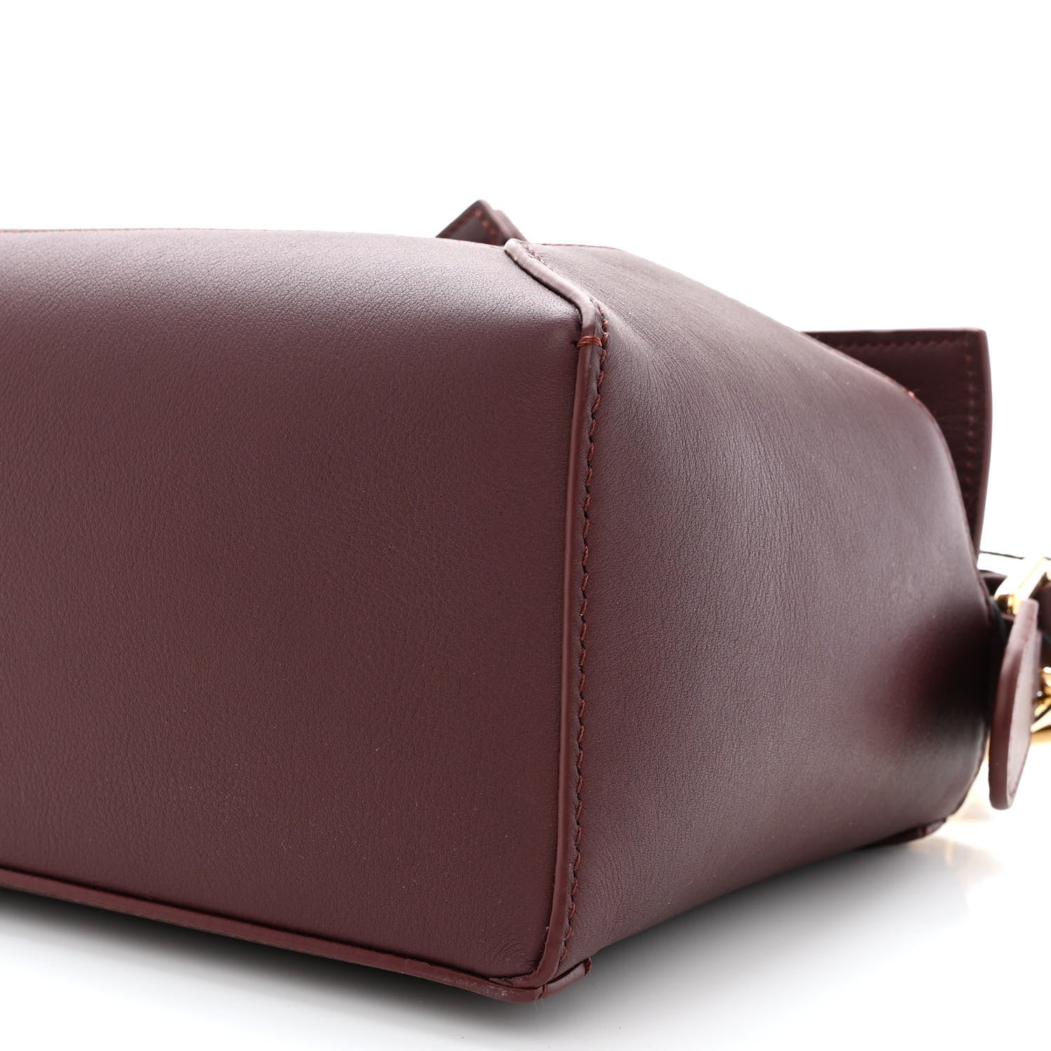 Loewe Soft Grained Calfskin Small Puzzle Edge Bag Dark Burgundy 9 of 10