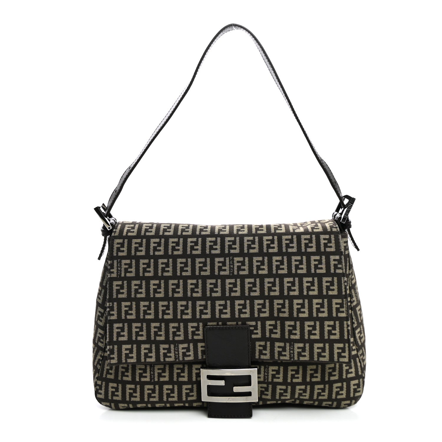 Fendi Zucchino Mama Baguette Brown 1 of 10
