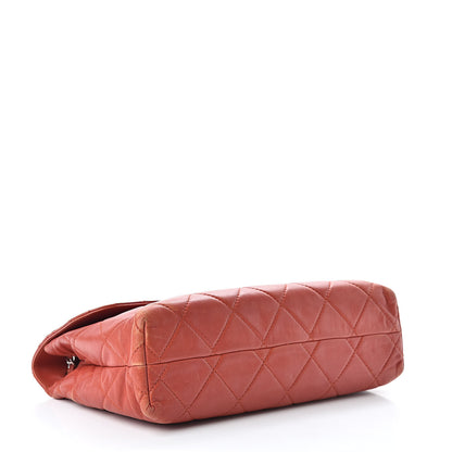 Chanel Calfskin Quilted In The Business Flap Bag Orange 4 of 26