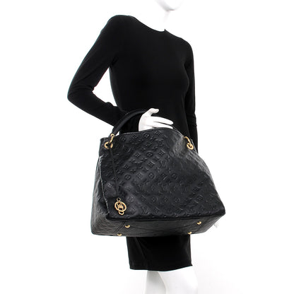 Louis Vuitton Empreinte Artsy MM Black 2 of 8