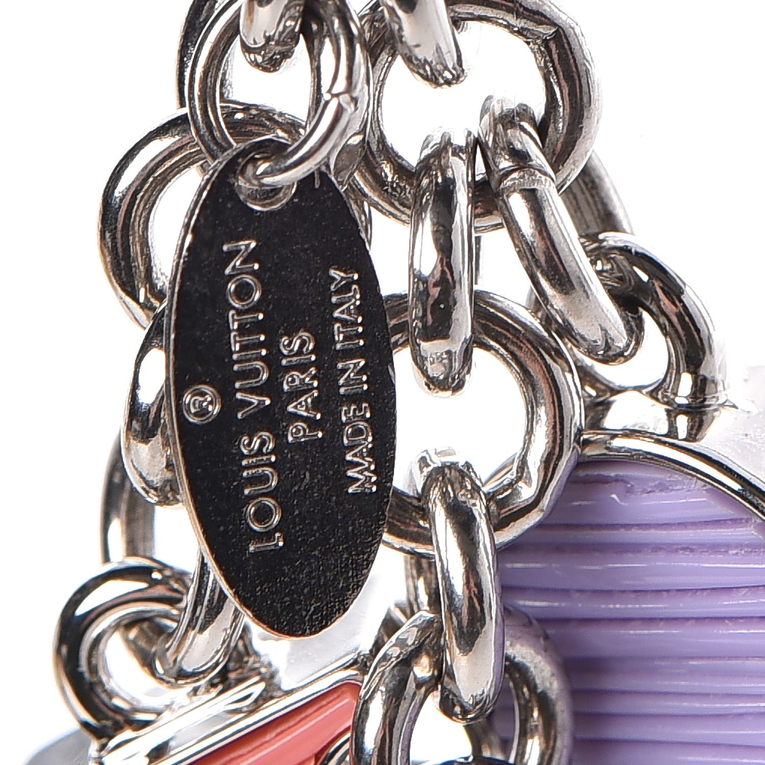 Louis Vuitton Fleur d Epi Bag Charm Pastels 3 of 4