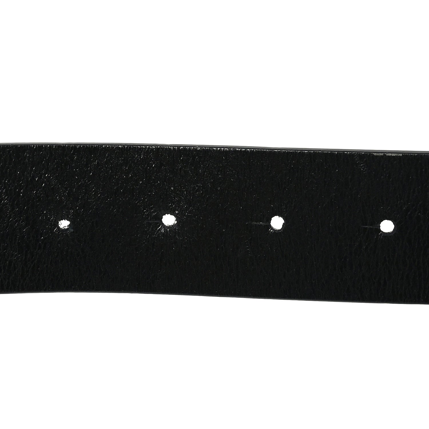 Chanel Calfskin CC Reversible Belt 85 34 Black White 3 of 4
