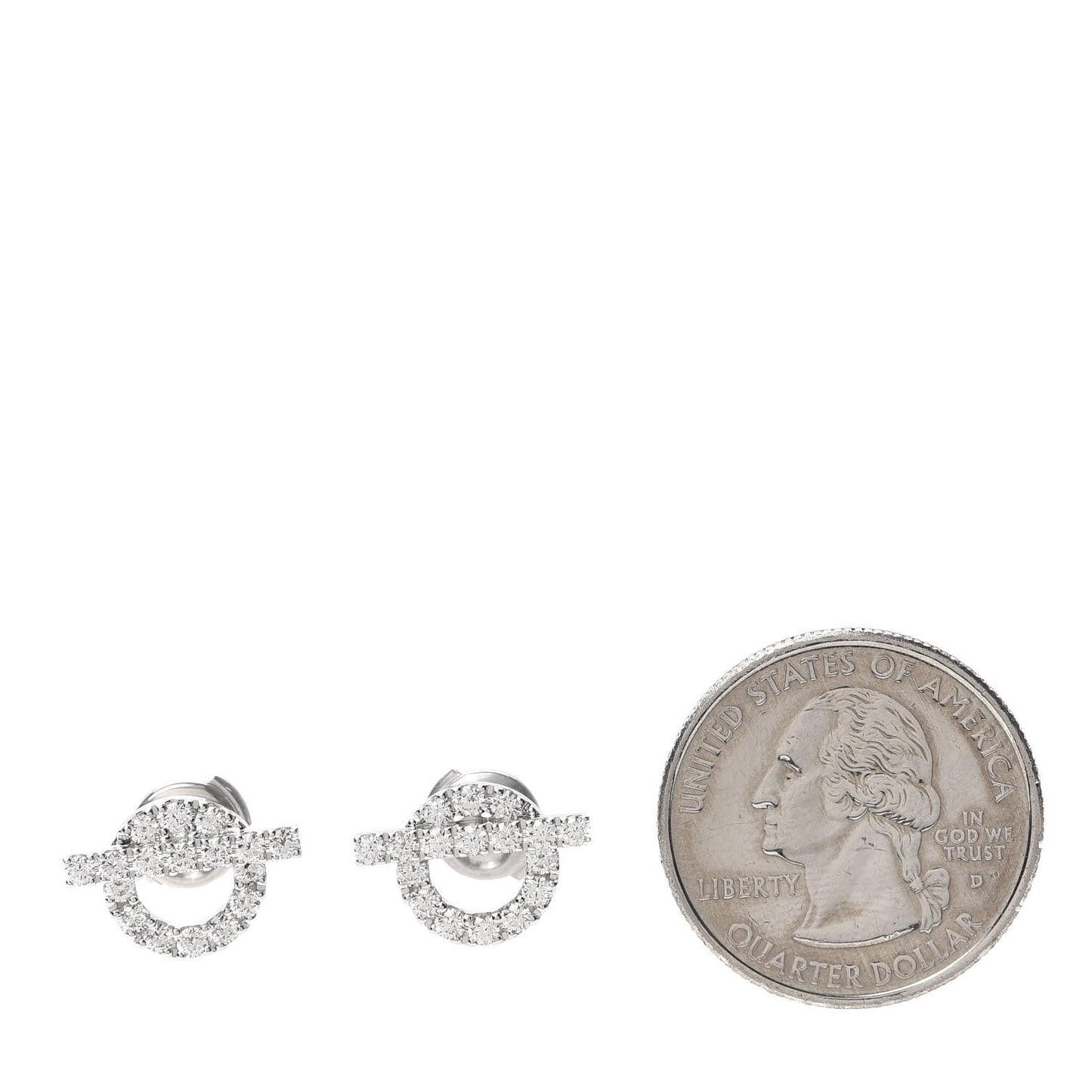 18K White Gold Diamond Finesse Earrings