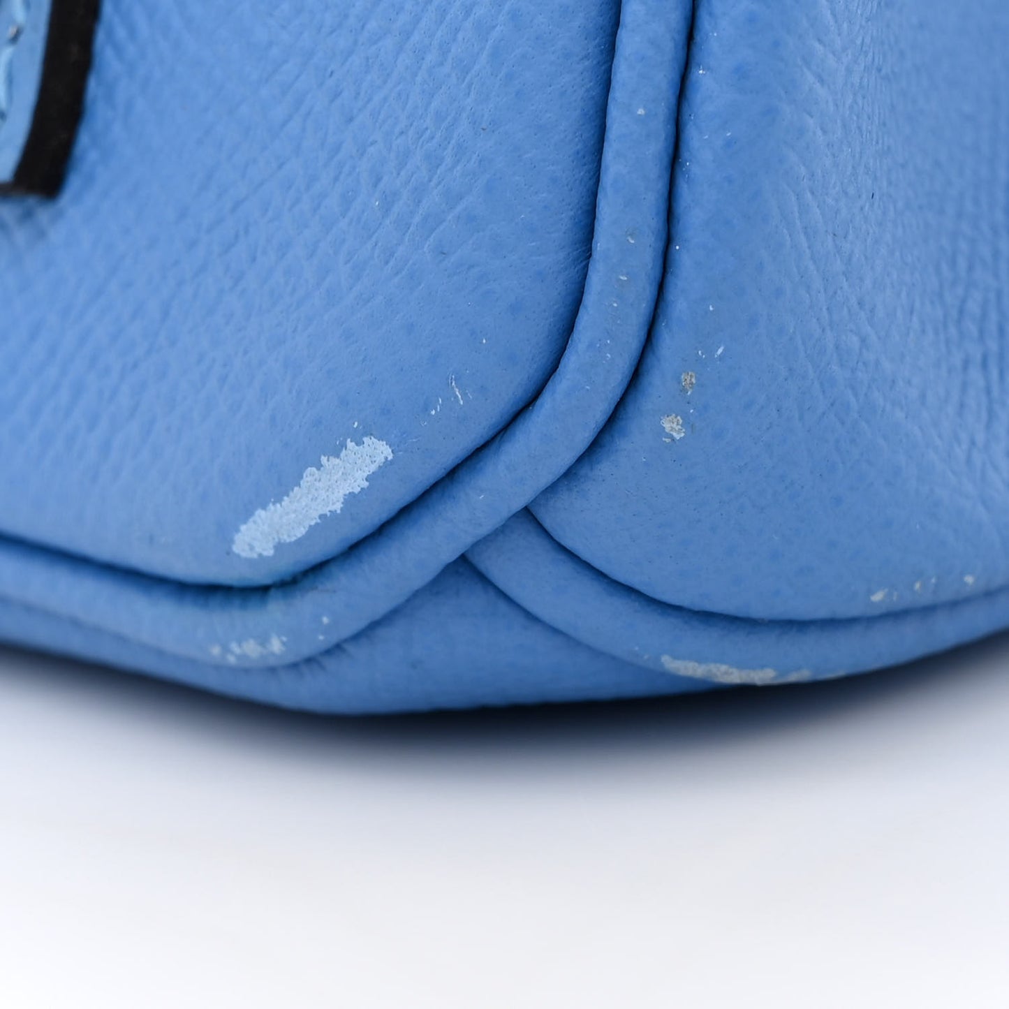 Epsom Birkin 35 Blue Paradis