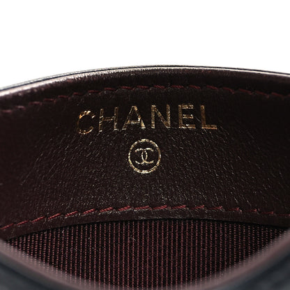 Chanel Lambskin Quilted Card Holder Black 6 of 10