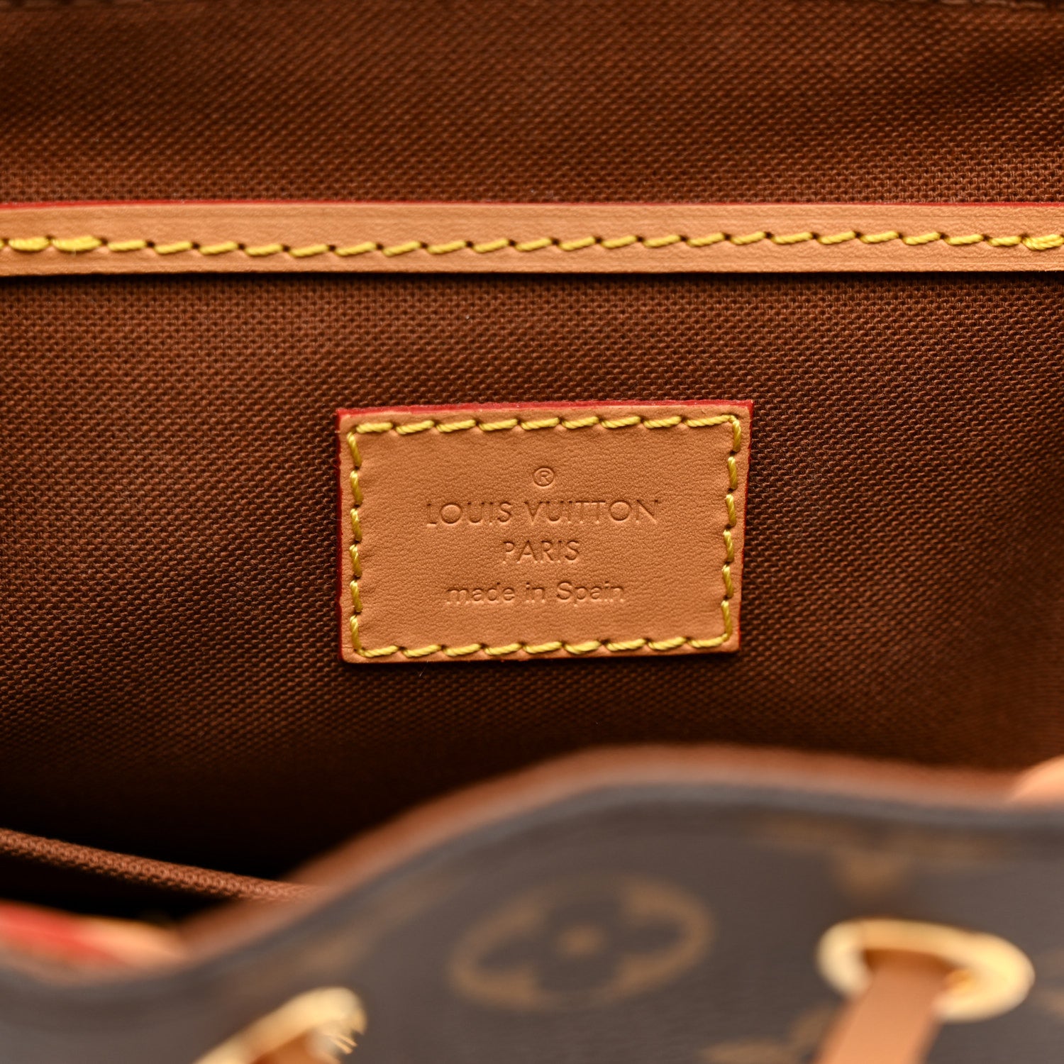 Louis Vuitton Monogram Montsouris BB Backpack Natural 6 of 10
