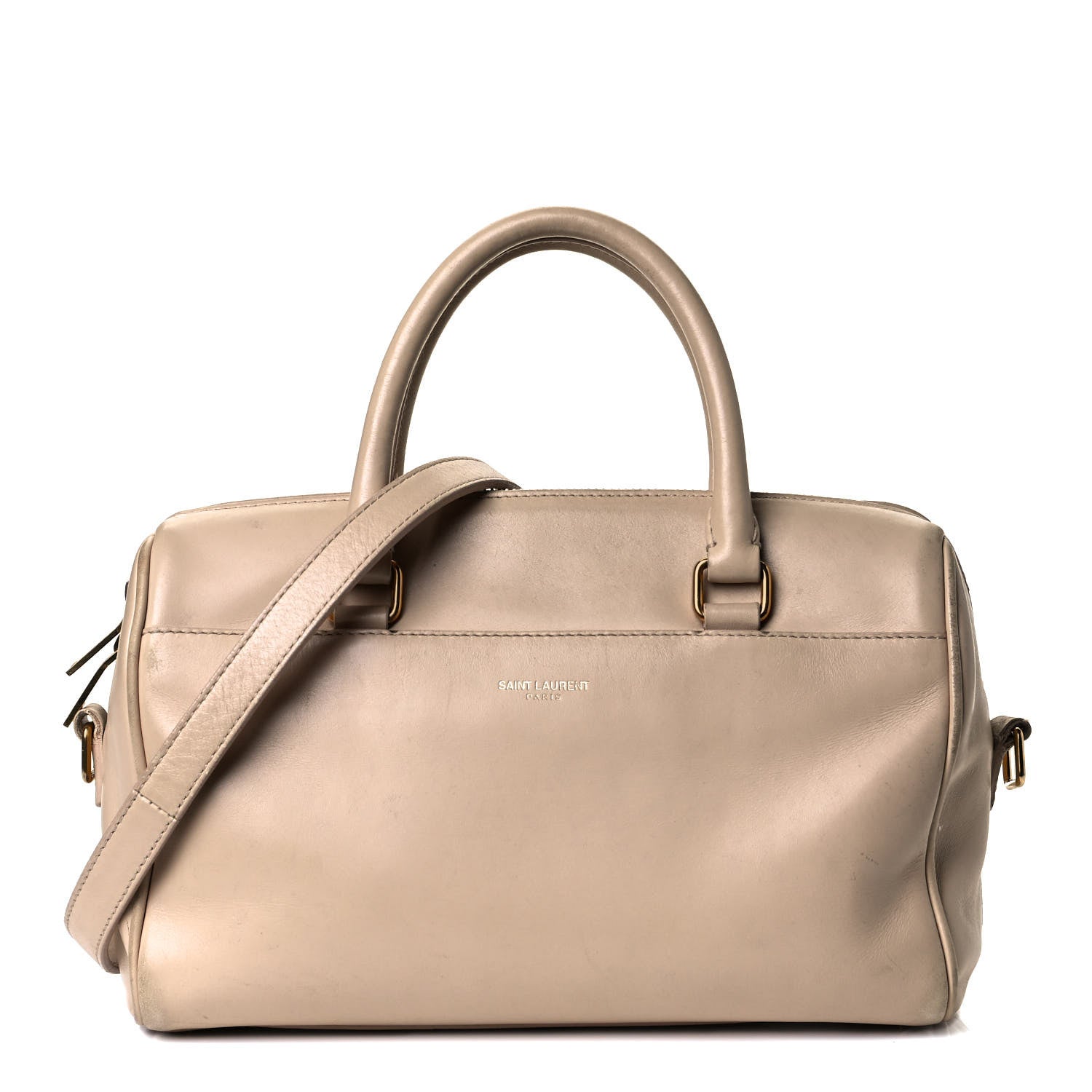 Saint Laurent Calfskin Classic Baby Duffle Beige 1 of 12