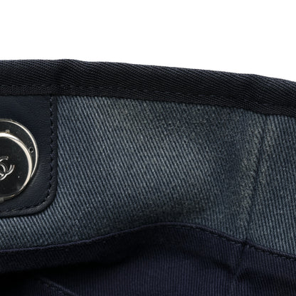 Chanel Denim Large Deauville Tote Blue 11 of 17