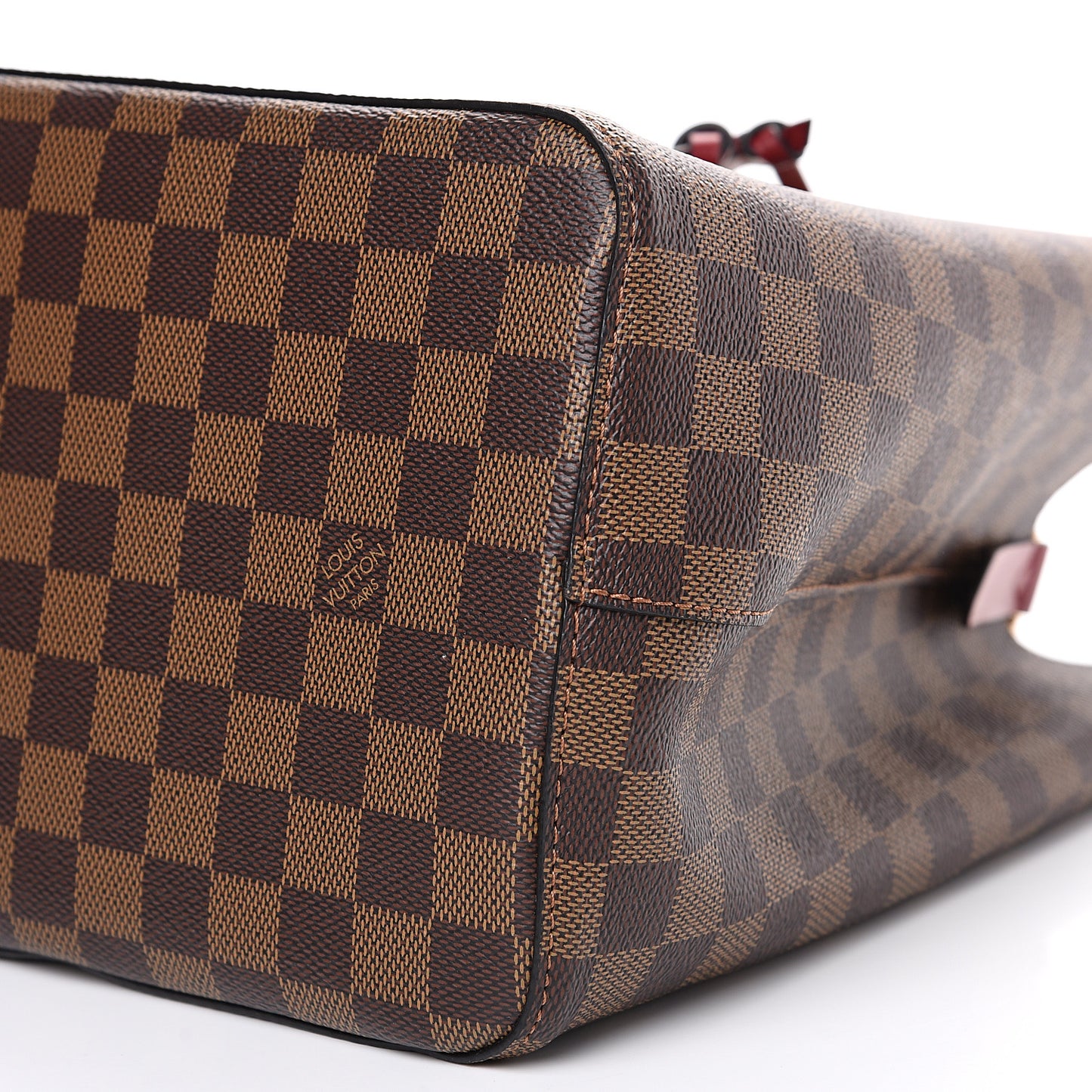 Damier Ebene Neonoe MM Cherry Berry
