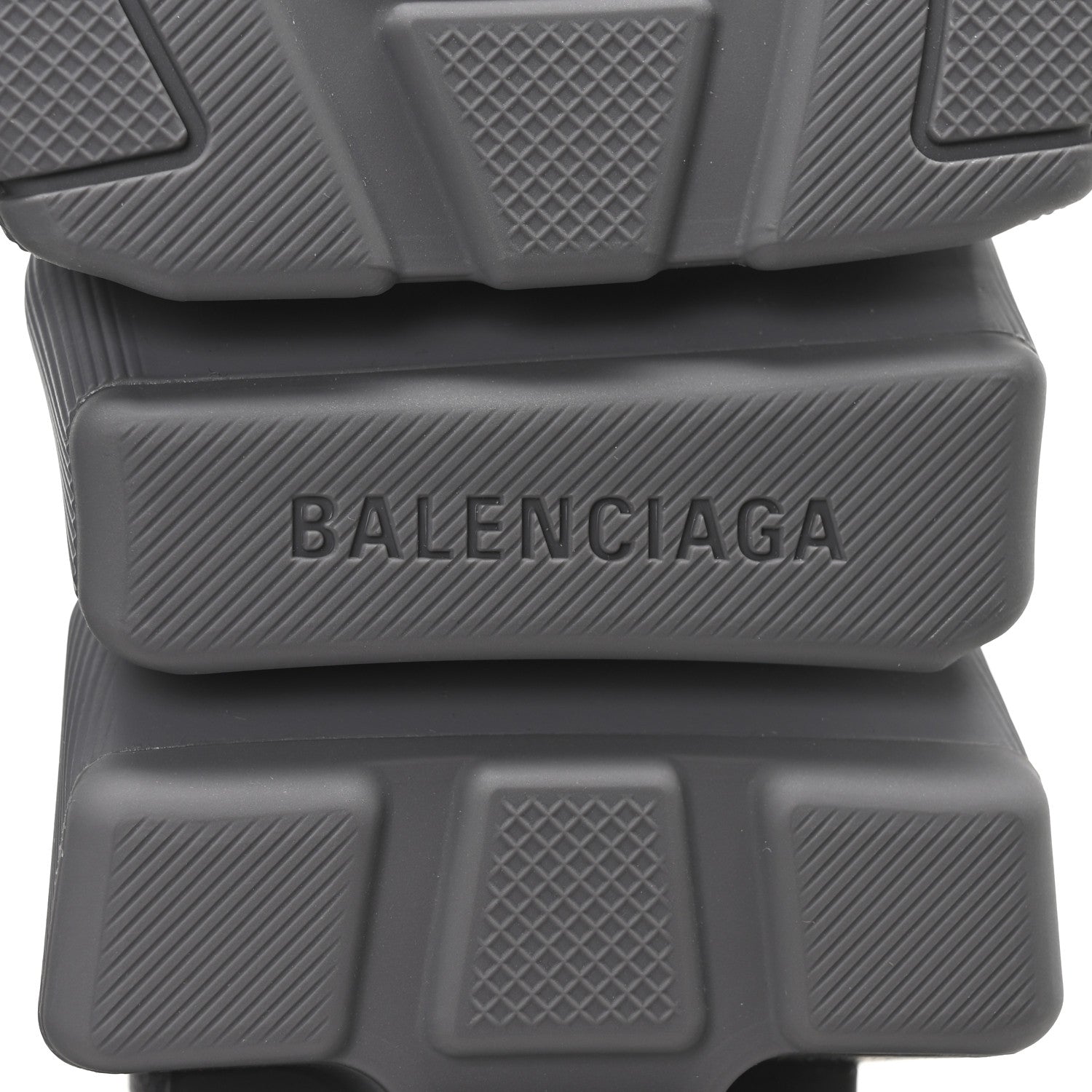 Balenciaga Technical 3D Recycled Knit Womens Speed 2.0 Sneakers 35 Monocolor Grey 7 of 10