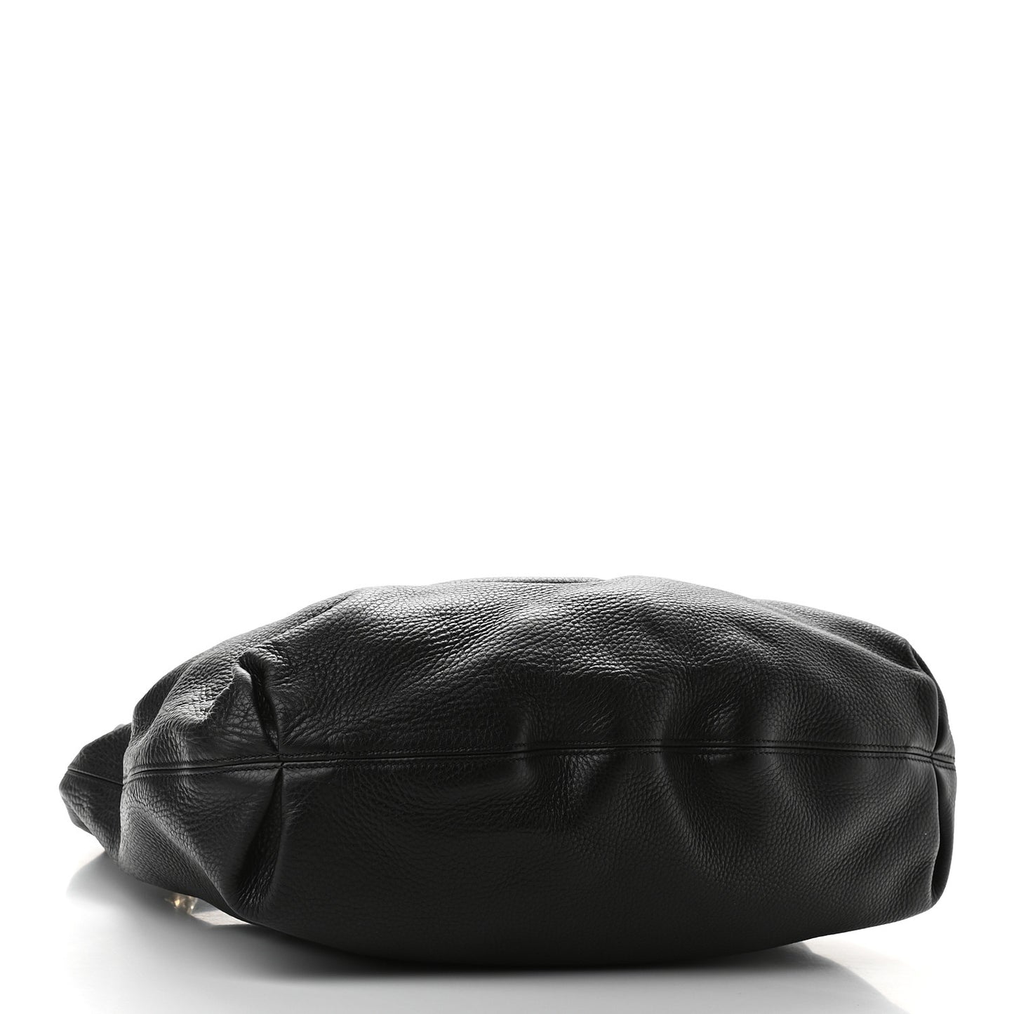 Pebbled Calfskin Soho Hobo Black